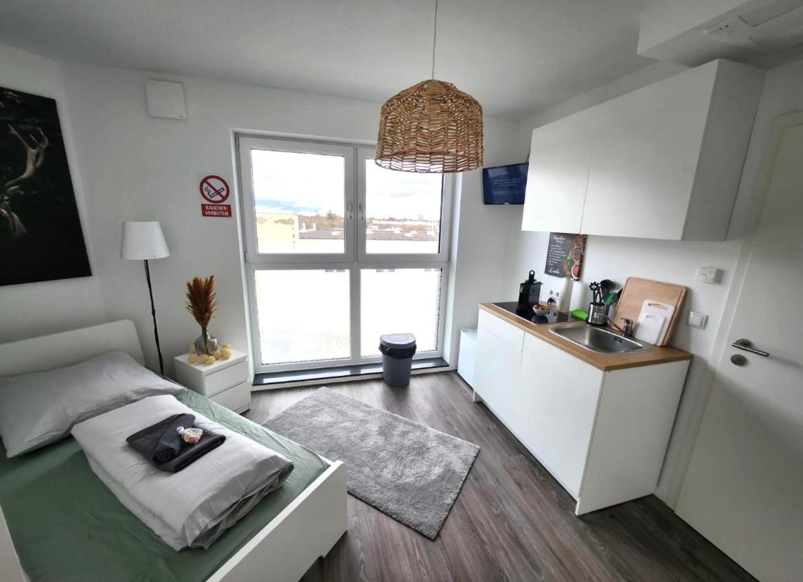 Modernes Apartment Mit Wifi, Aufzug & Kostenlos Parken El-Living Augsburg Exterior foto