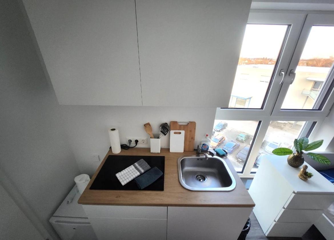 Modernes Apartment Mit Wifi, Aufzug & Kostenlos Parken El-Living Augsburg Exterior foto