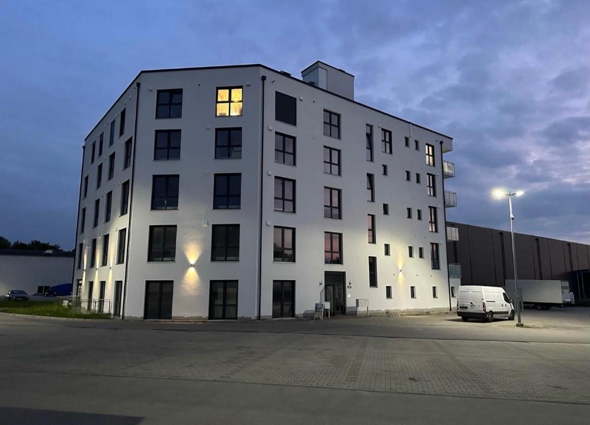 Modernes Apartment Mit Wifi, Aufzug & Kostenlos Parken El-Living Augsburg Exterior foto